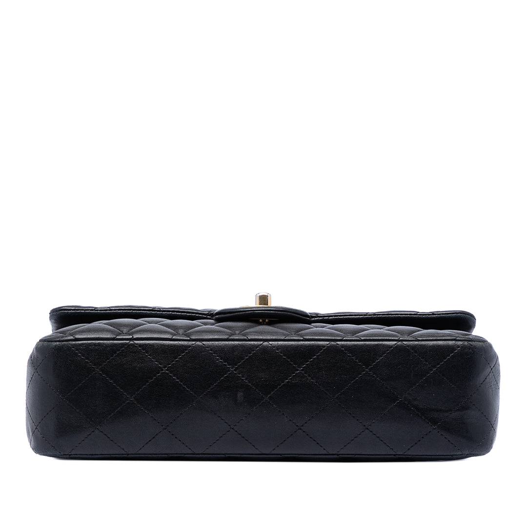 Chanel Medium Classic Cuir d’agneau Double rabat