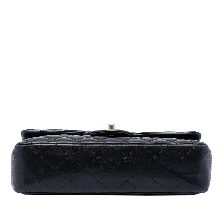 Chanel Medium Classic Cuir d’agneau Double rabat
