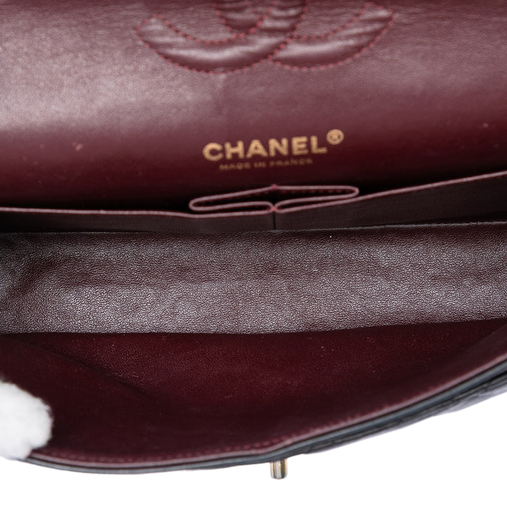 Chanel Medium Classic Cuir d’agneau Double rabat