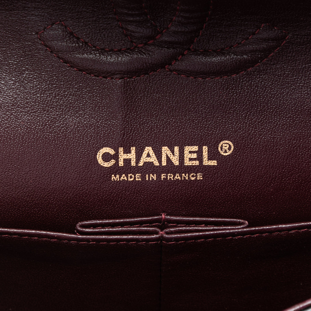 Chanel Medium Classic Cuir d’agneau Double rabat