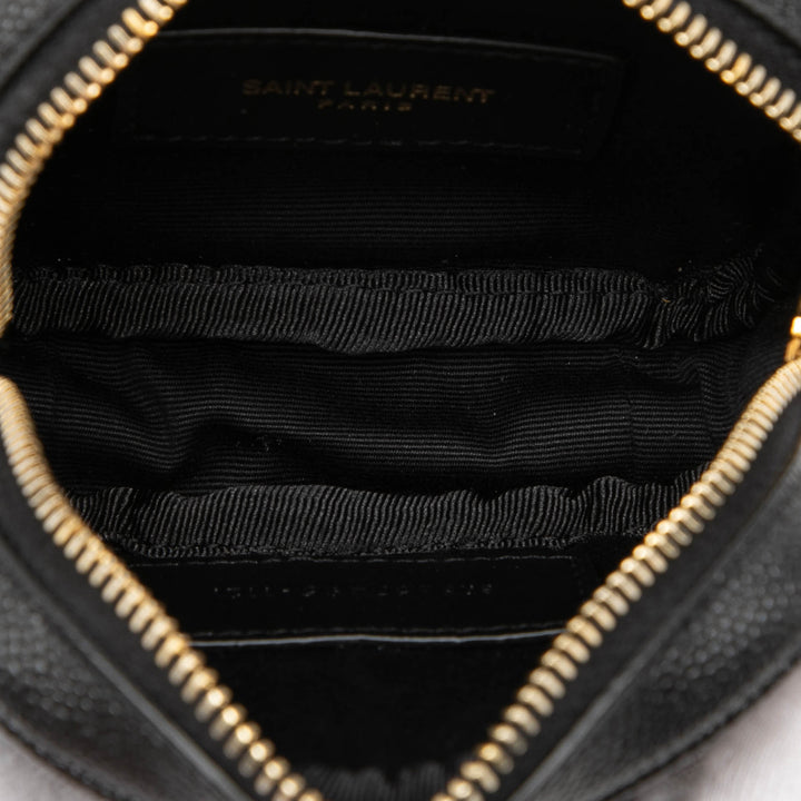 Saint Laurent Baby Matelasse Grain De Poudre Monogram Lou Sac caméra