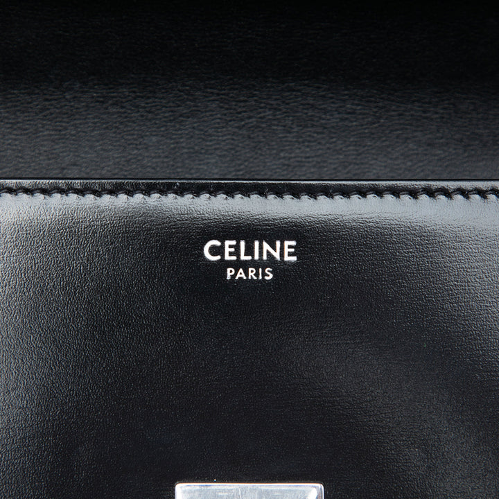 Celine brillant Cuir de veau Triomphe Claude Sac bandoulière