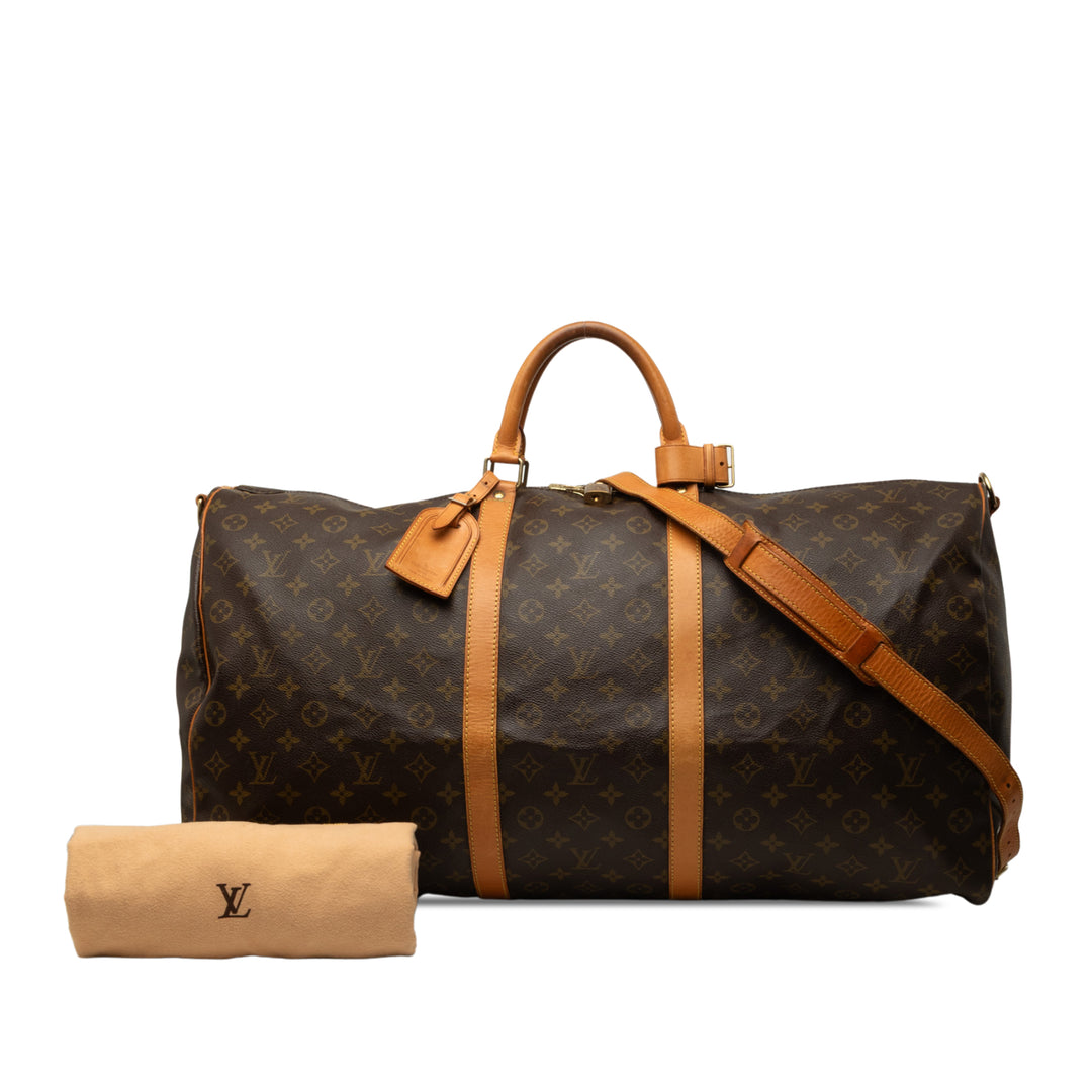 Keepall Bandouliere 60 Monogram Marron