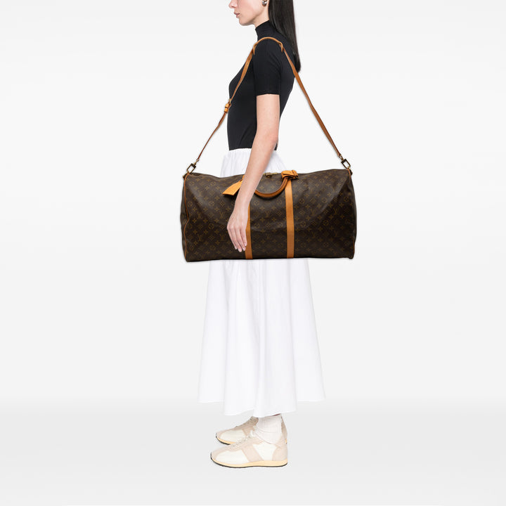 Keepall Bandouliere 60 Monogram Marron