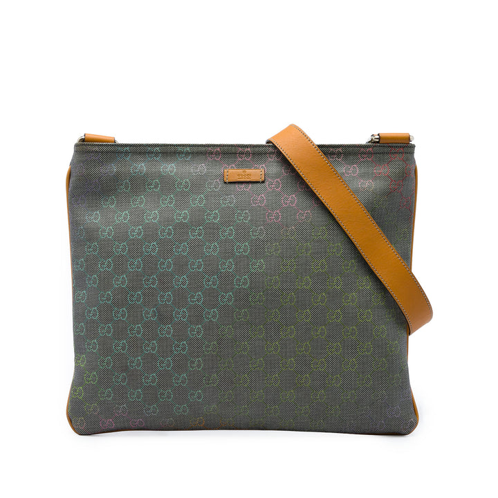 Gucci Sac bandoulière Multicolor GG Supreme Gris – vue principale – GABY PARIS