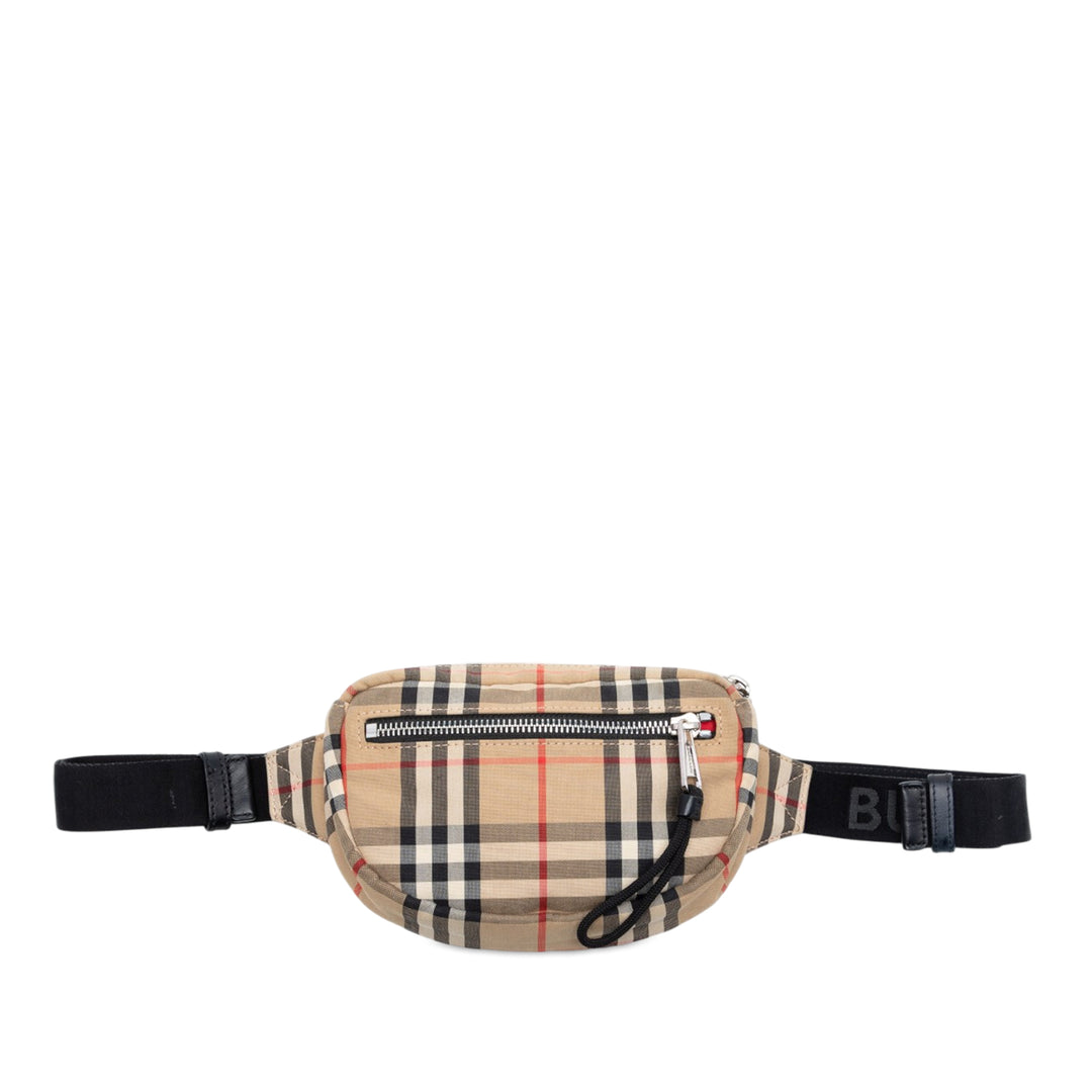 Burberry House Check Toile Cannon Sac ceinture