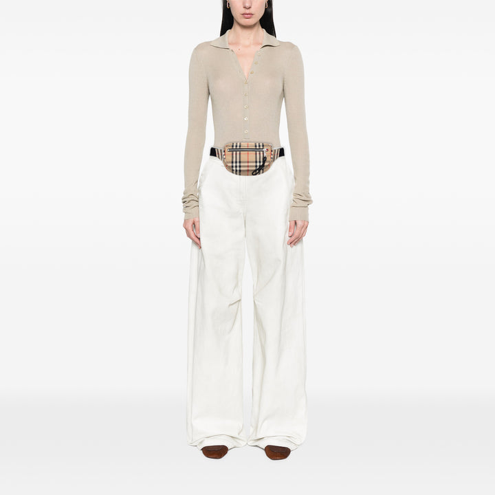 Burberry House Check Toile Cannon Sac ceinture