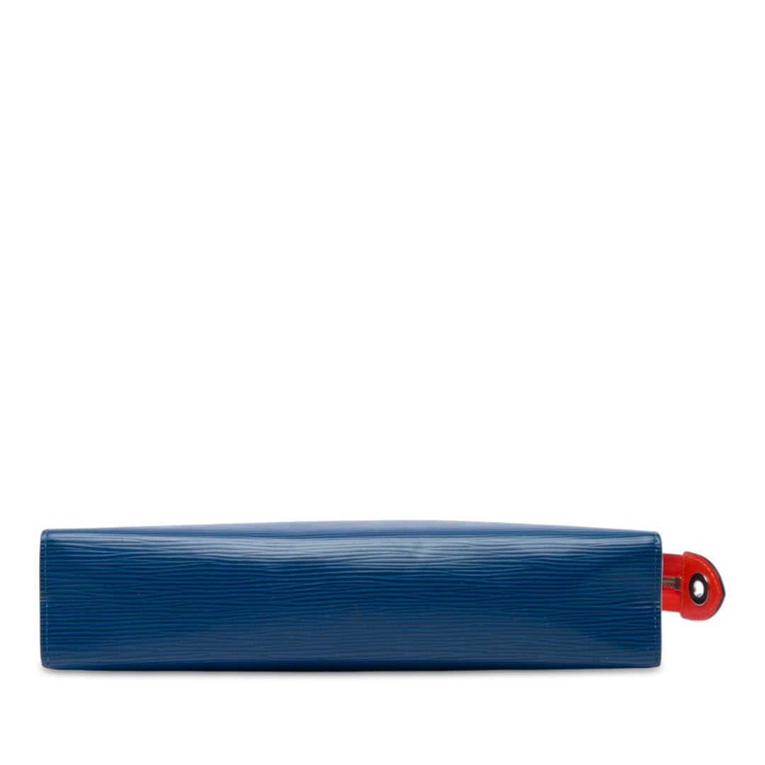 Pochette Voyage MM Épi Bleu