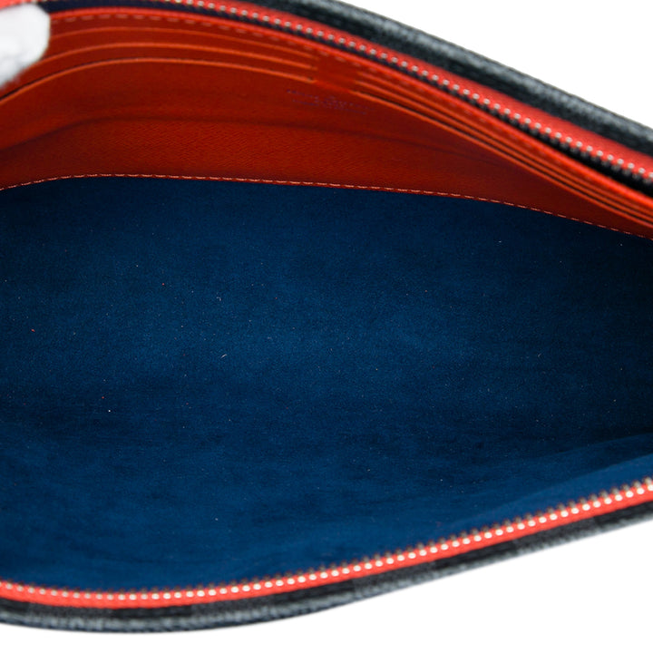 Pochette Voyage MM Épi Bleu