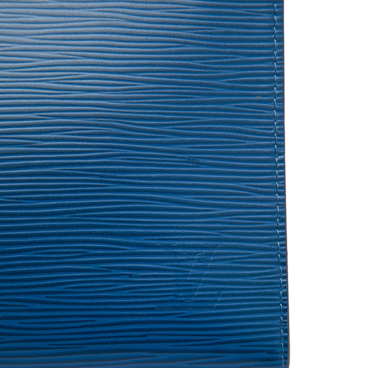 Pochette Voyage MM Épi Bleu
