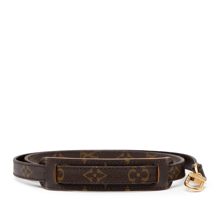 Louis Vuitton Monogram Bag Strap Marron