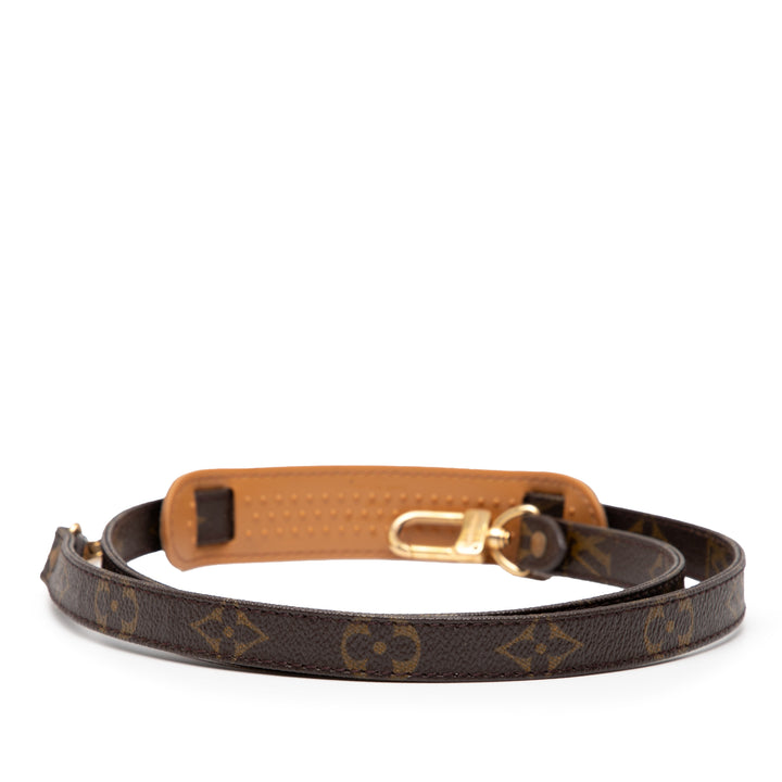 Louis Vuitton Monogram Bag Strap Marron