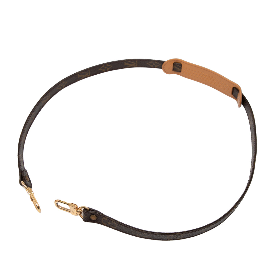 Louis Vuitton Monogram Bag Strap Marron