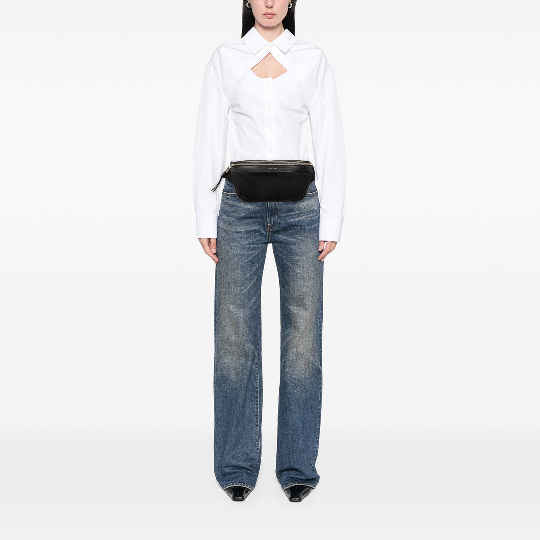 Saint Laurent Toile City Sac ceinture