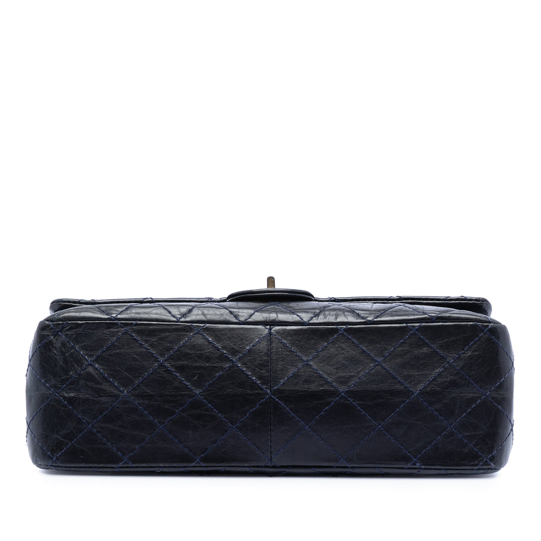 Chanel Matelassé vieilli Cuir de veau Reissue 2.55 Double rabat 226