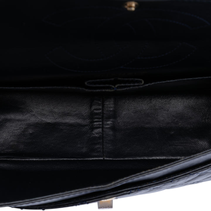 Chanel Matelassé vieilli Cuir de veau Reissue 2.55 Double rabat 226