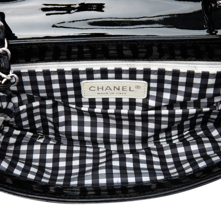 Chanel Sac porté épaule CC Lipstick Ligne à rabat Noir – vue 4 – GABY PARIS