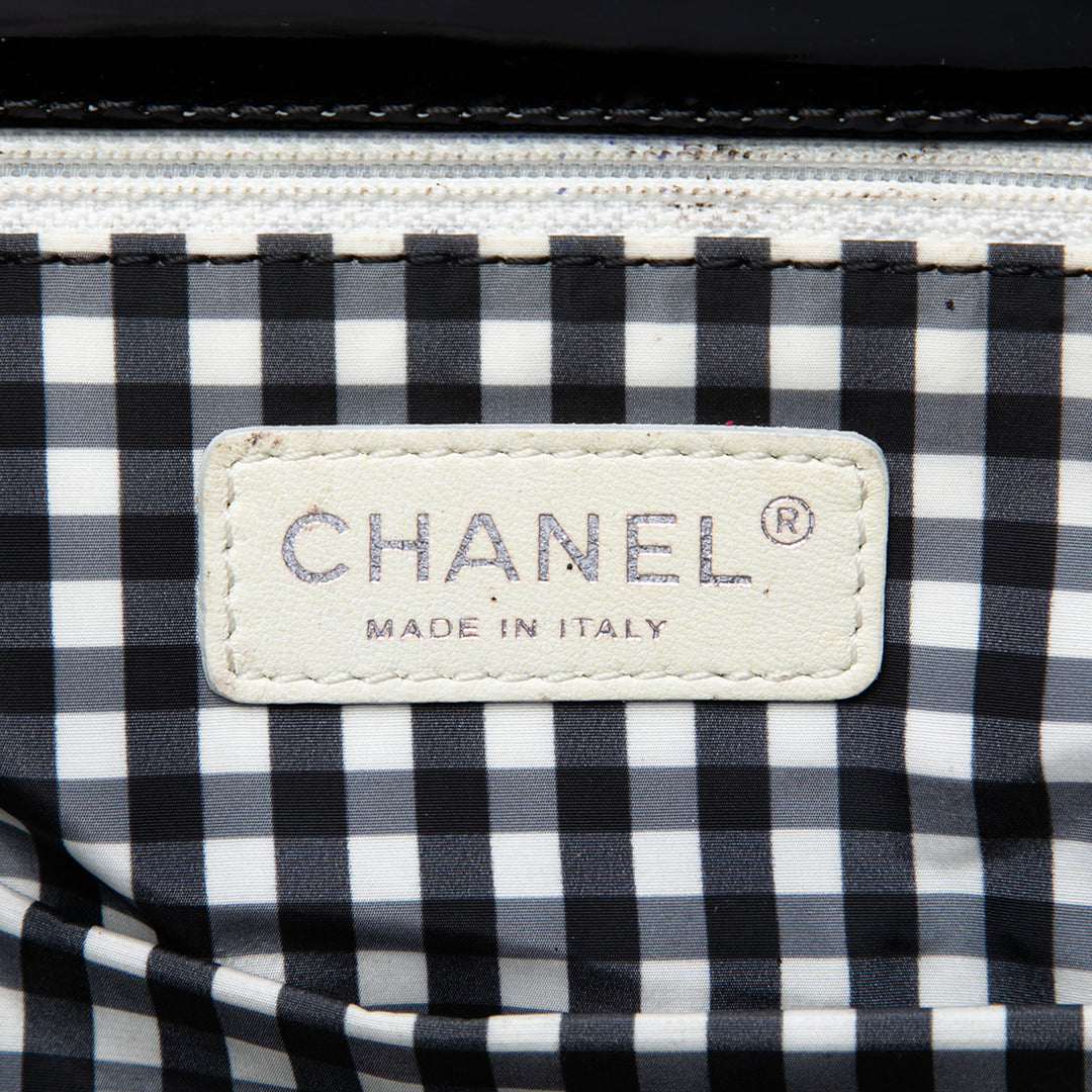 Chanel Sac porté épaule CC Lipstick Ligne à rabat Noir – vue 5 – GABY PARIS
