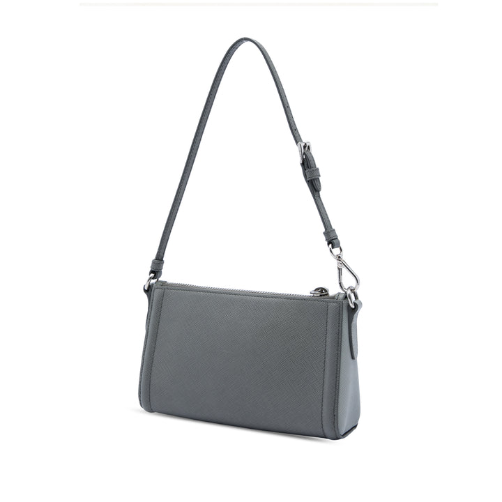Lux Pochette Saffiano Gris