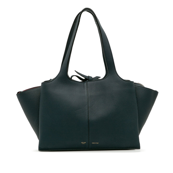 Celine Medium Cuir de veau Trifold Cabas