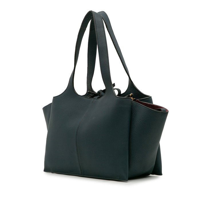 Celine Medium Cuir de veau Trifold Cabas