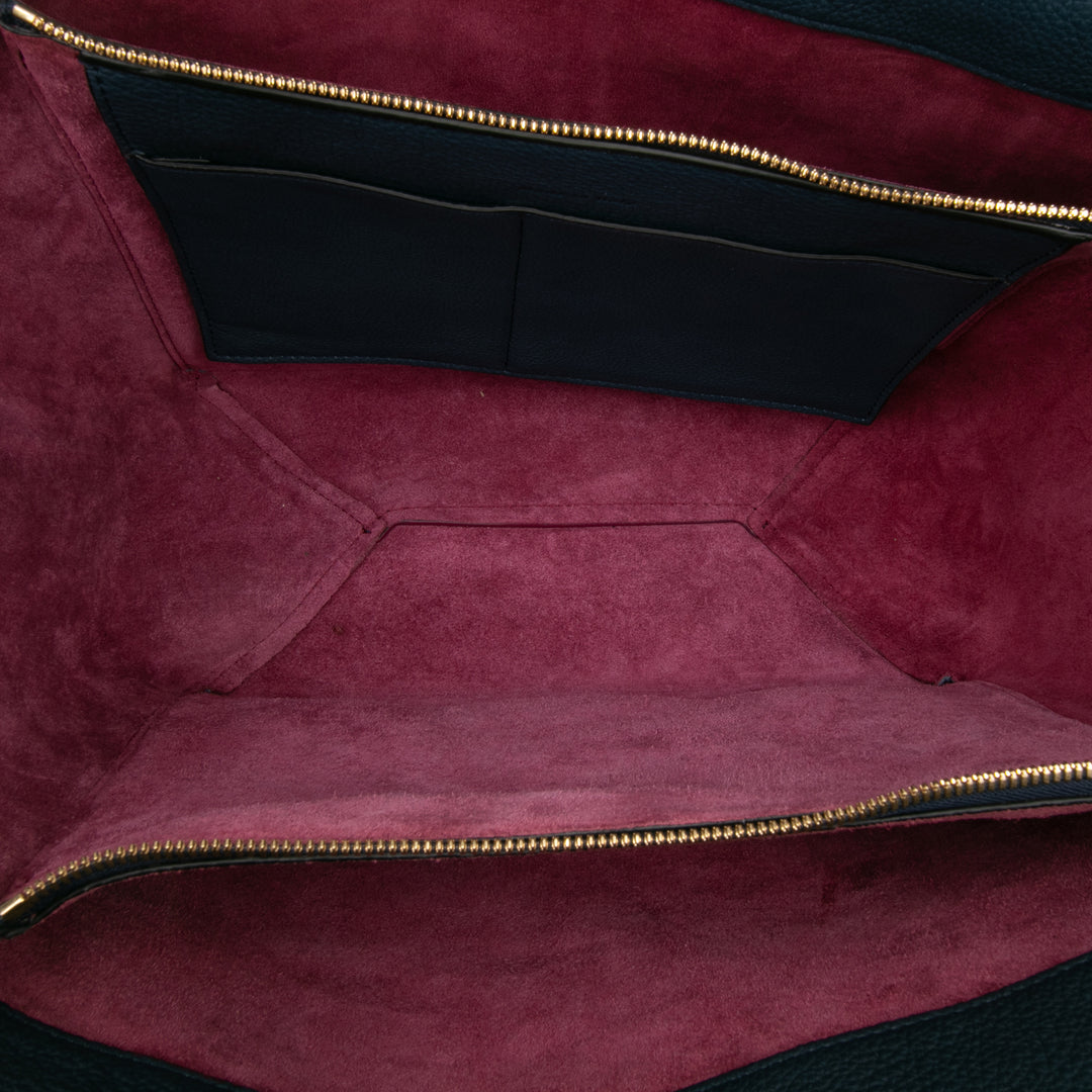 Celine Medium Cuir de veau Trifold Cabas