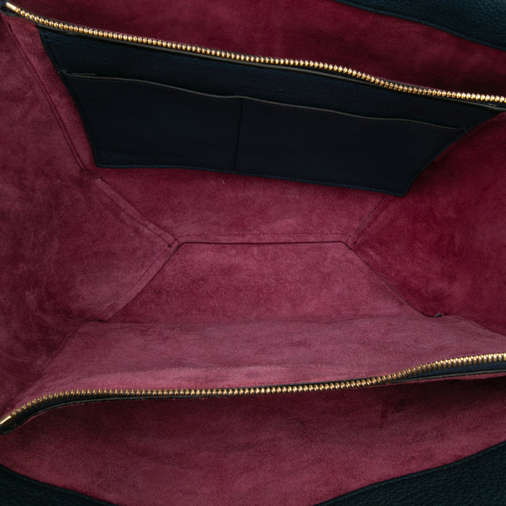 Celine Medium Cuir de veau Trifold Cabas