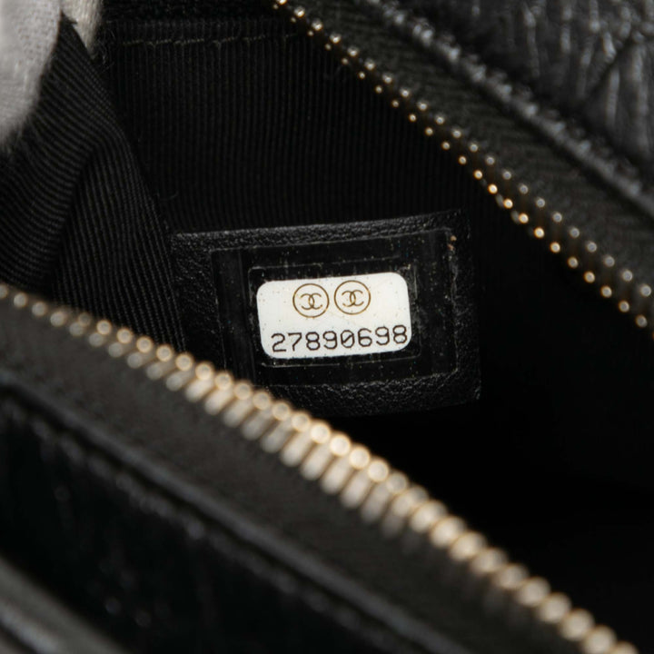 Chanel Small Croc embossé Cuir de veau Gabrielle Hobo