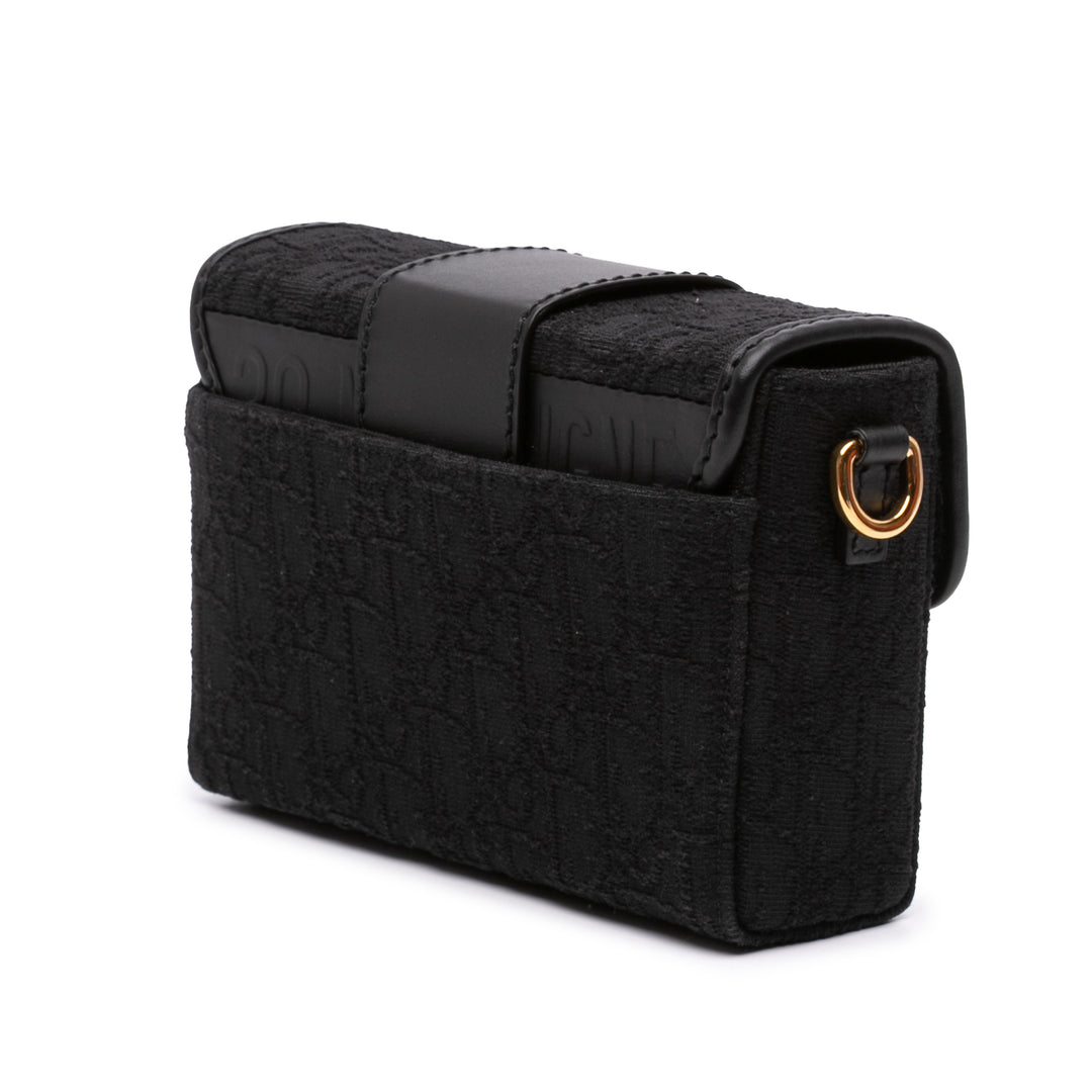 30 Montaigne Sac boîte Oblique Noir