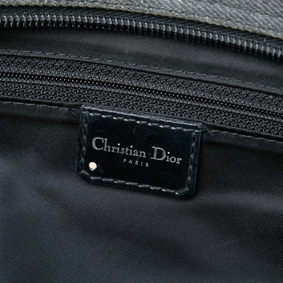 Dior Perforated Cuir d’agneau Cannage and Jean Malice Sac à main Noir