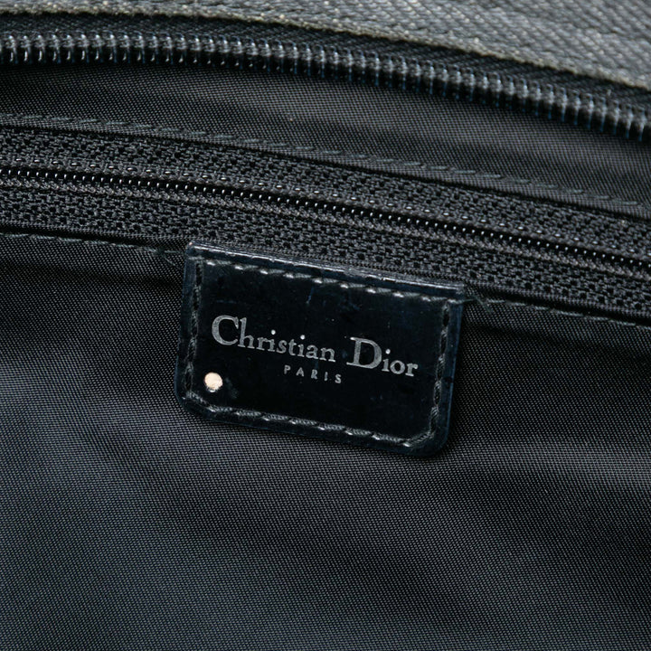 Dior Perforated Cuir d’agneau Cannage and Jean Malice Sac à main Noir