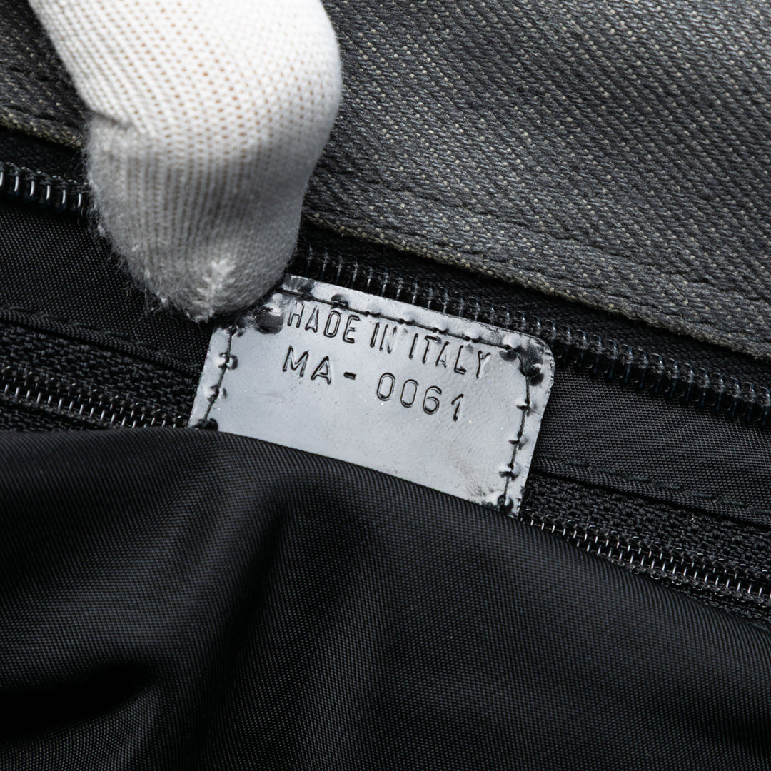 Dior Perforated Cuir d’agneau Cannage and Jean Malice Sac à main Noir