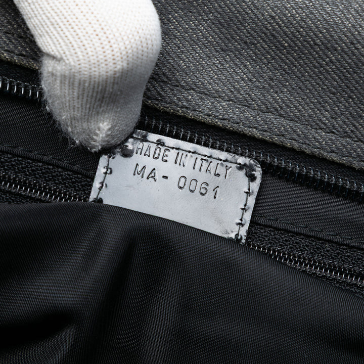 Dior Perforated Cuir d’agneau Cannage and Jean Malice Sac à main Noir