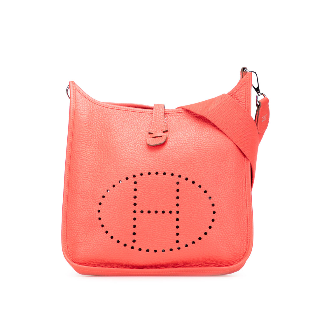Hermès Sac bandoulière Evelyne III 29 Clémence Rose – vue principale – GABY PARIS