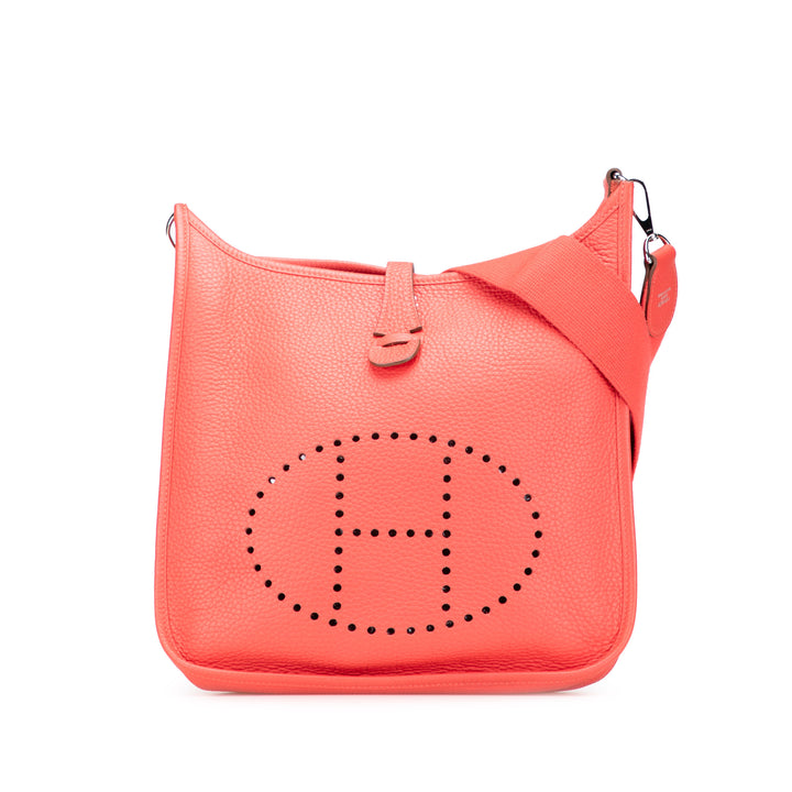 Hermès Sac bandoulière Evelyne III 29 Clémence Rose – vue principale – GABY PARIS