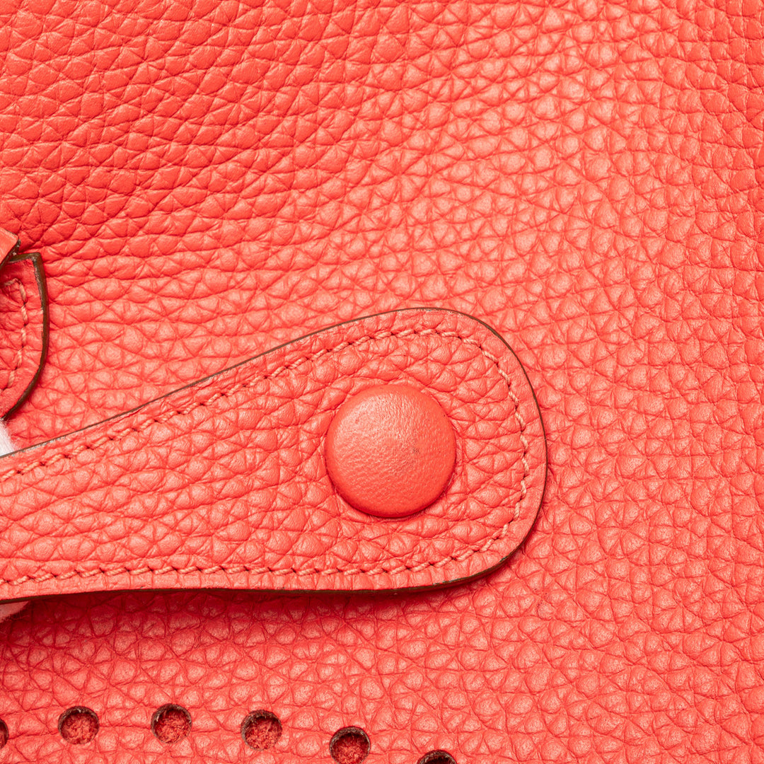 Hermès Sac bandoulière Evelyne III 29 Clémence Rose – vue 7 – GABY PARIS
