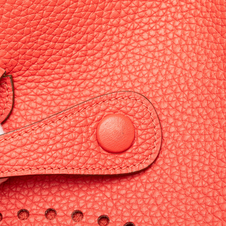 Hermès Sac bandoulière Evelyne III 29 Clémence Rose – vue 7 – GABY PARIS