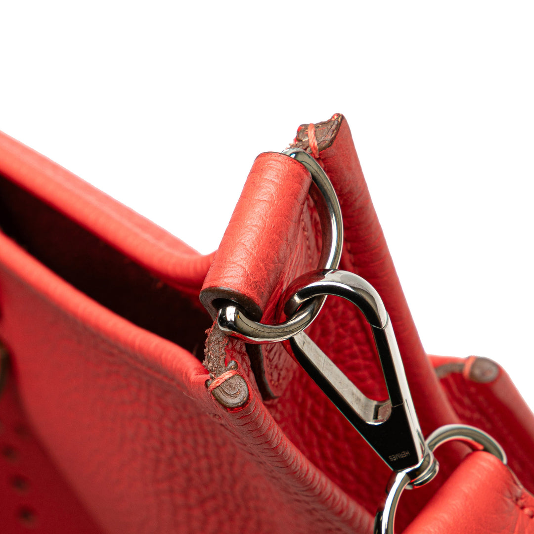 Hermès Sac bandoulière Evelyne III 29 Clémence Rose – vue 8 – GABY PARIS