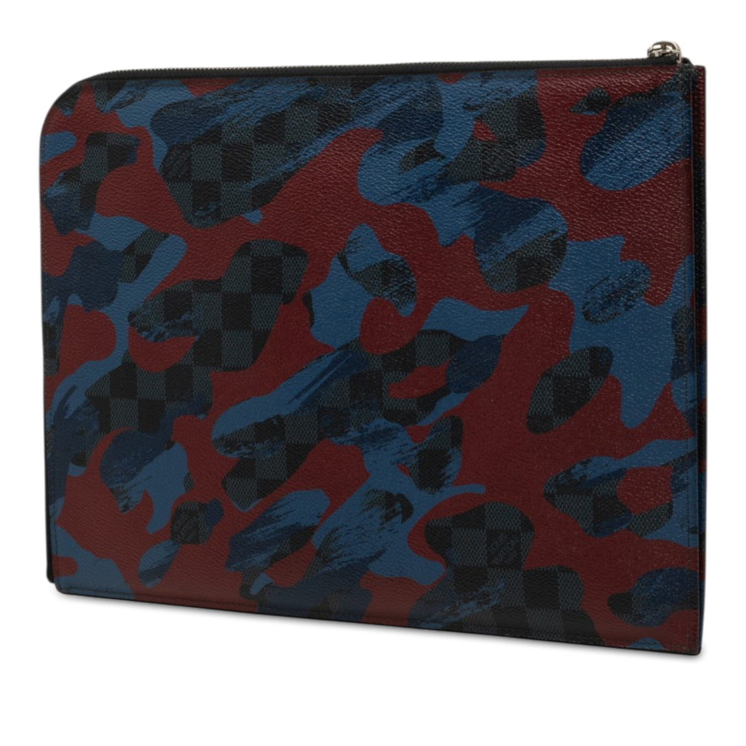 Damier Cobalt Camouflage Pochette Jour GM Noir