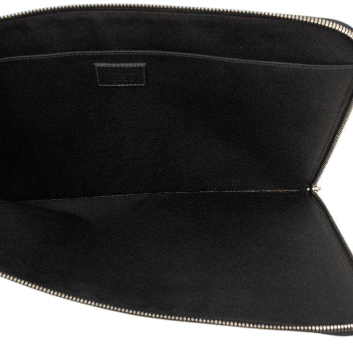 Damier Cobalt Camouflage Pochette Jour GM Noir
