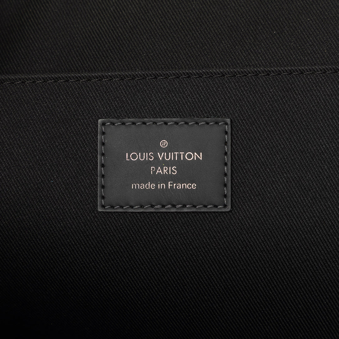 Damier Cobalt Camouflage Pochette Jour GM Noir