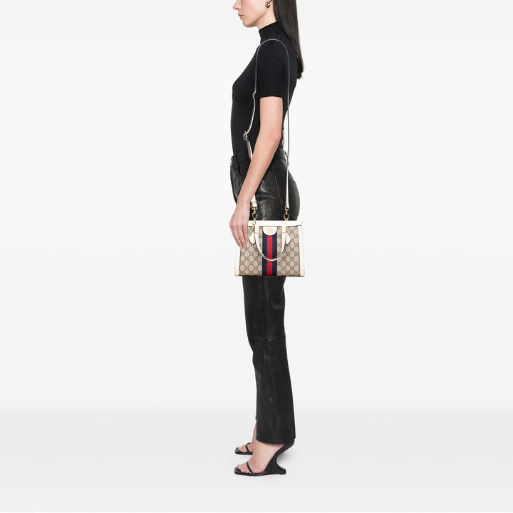 Gucci Small GG Supreme Ophidia Sac