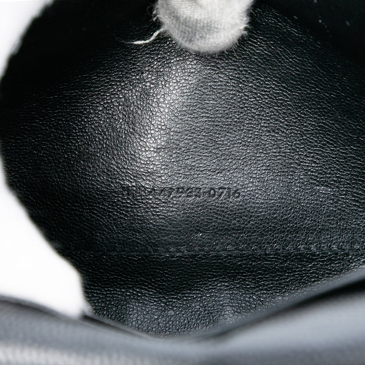 Saint Laurent Grain De Poudre Star Monogram Wallet on Chain