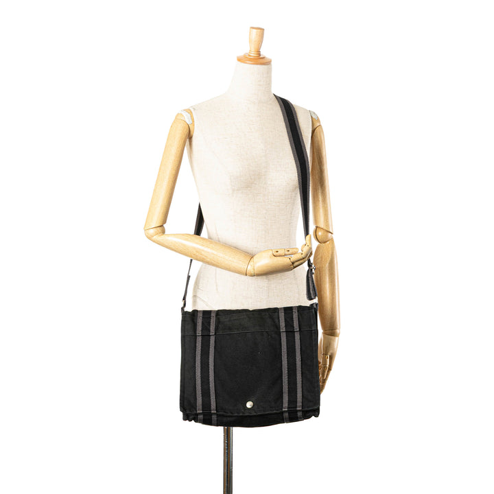 Canvas Fourre Tout Besace MM Black - Gaby Paris