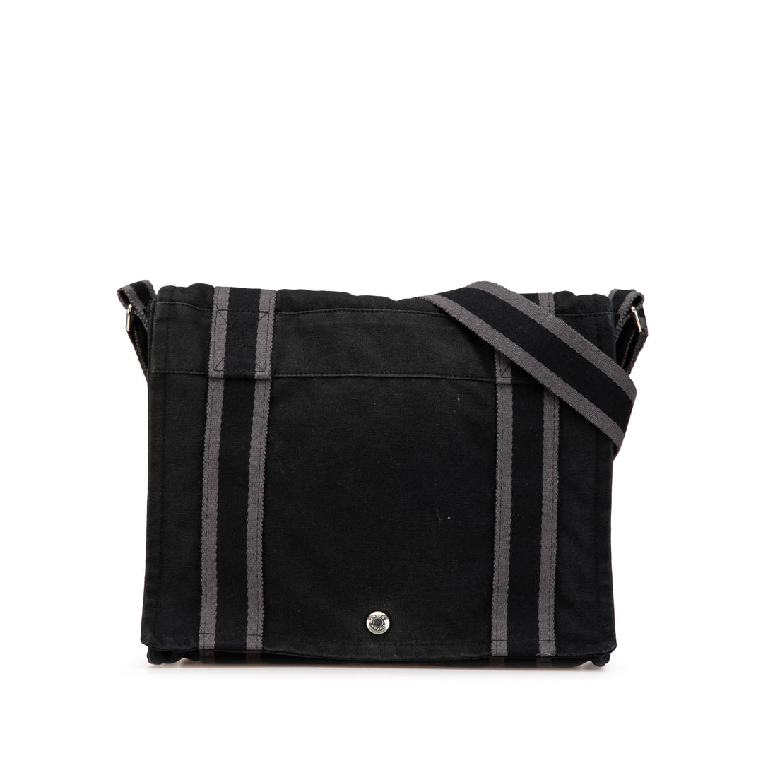 Canvas Fourre Tout Besace MM Black - Gaby Paris