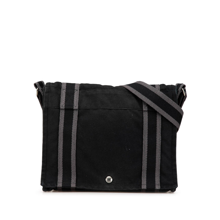 Canvas Fourre Tout Besace MM Black - Gaby Paris