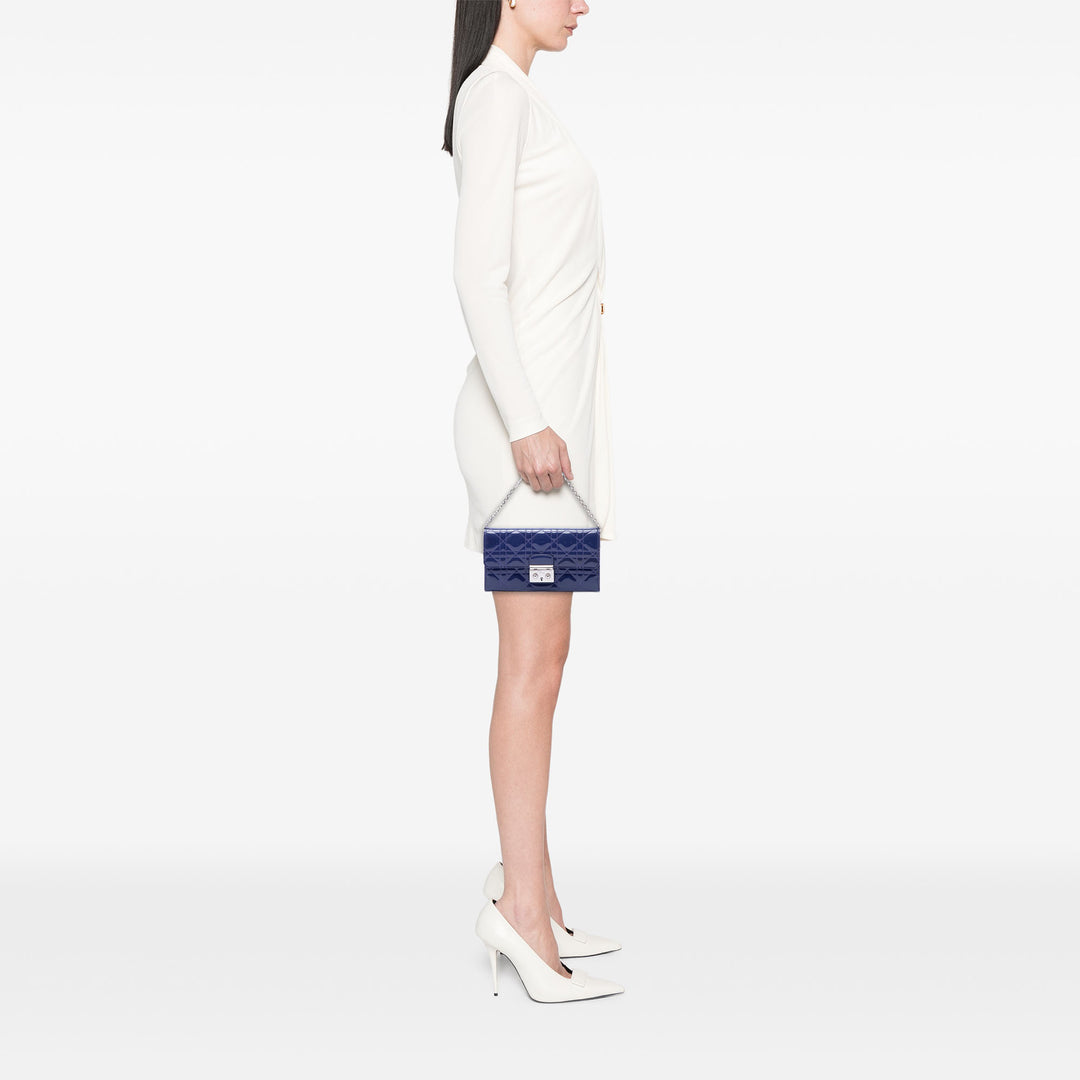 Dior Cannage Miss Dior Wallet on Chain Bleu – vue 6 – GABY PARIS