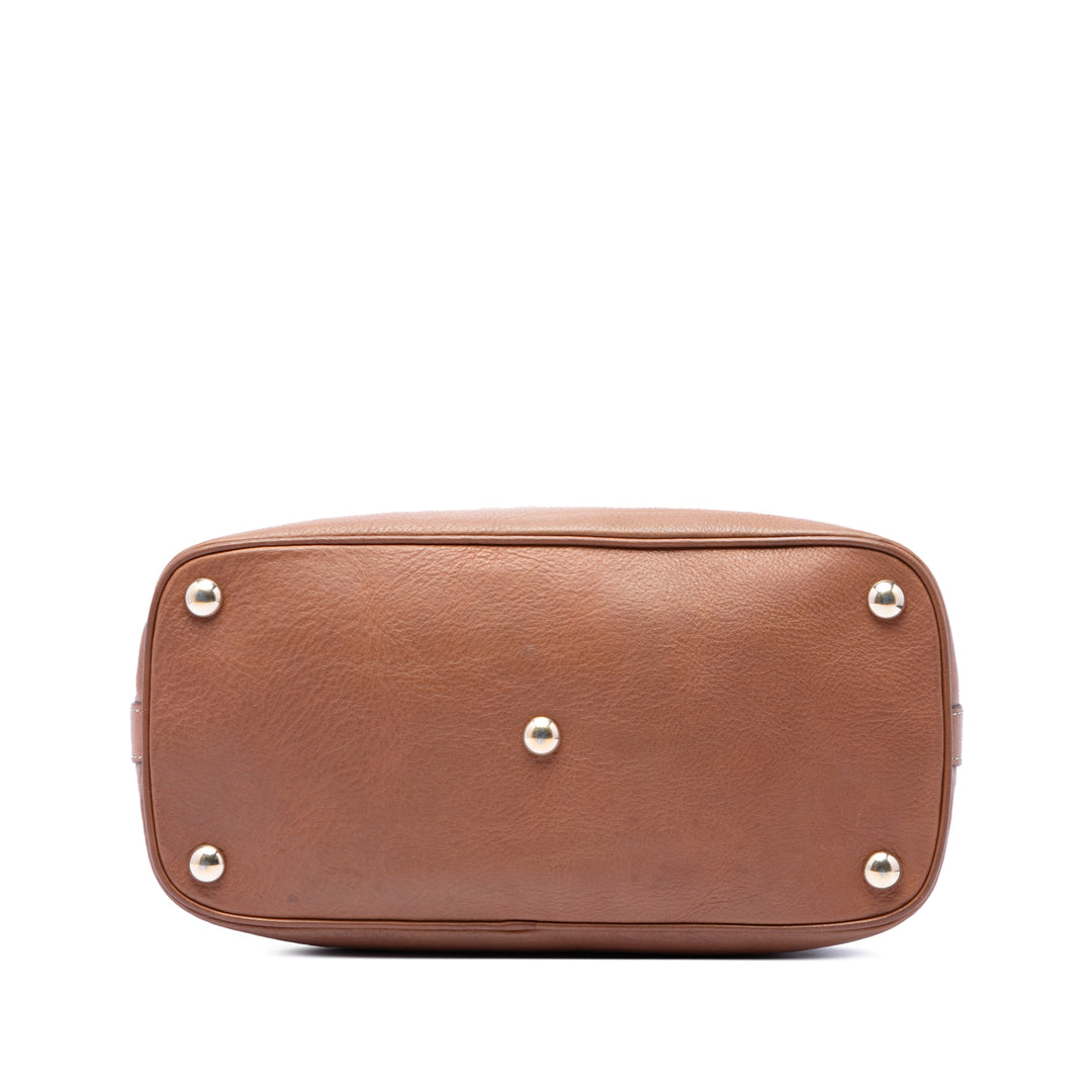 GG Charm Sac dôme Moyen Beige
