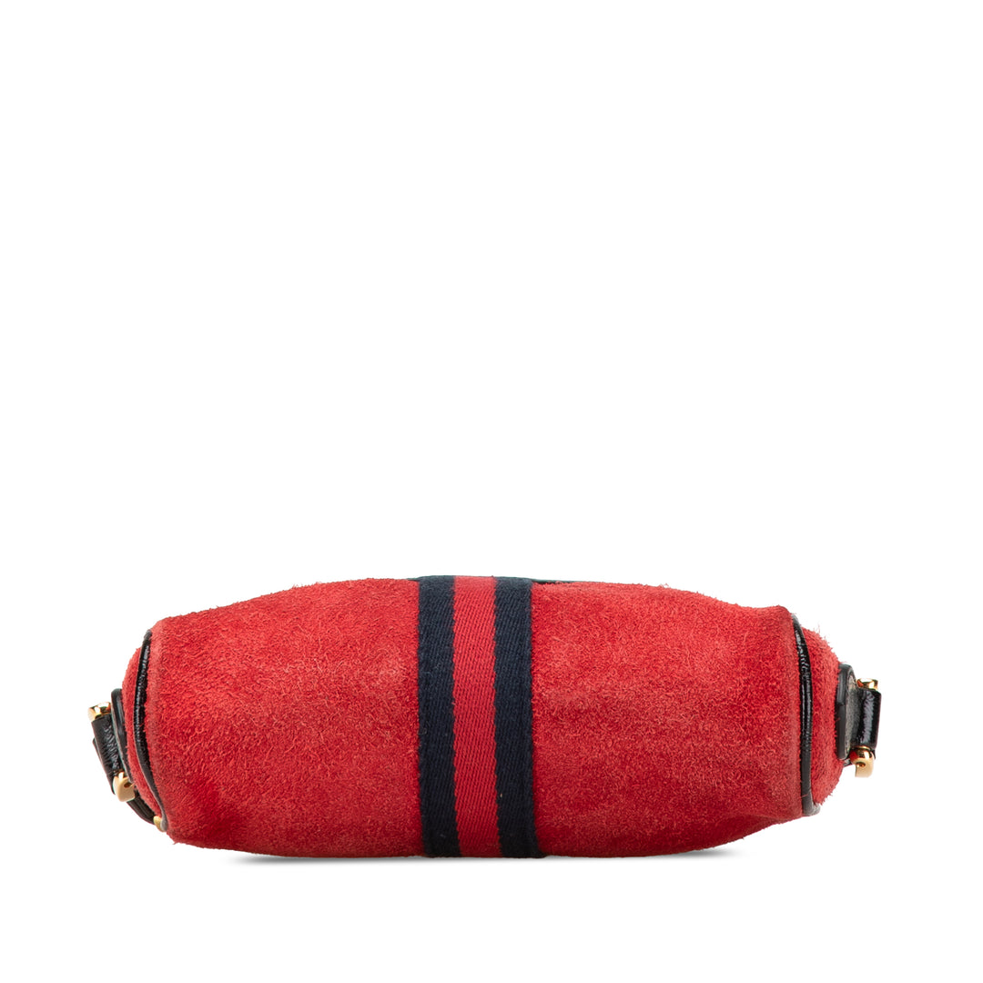 Gucci Mini Daim Web Ophidia Sac porté croisé