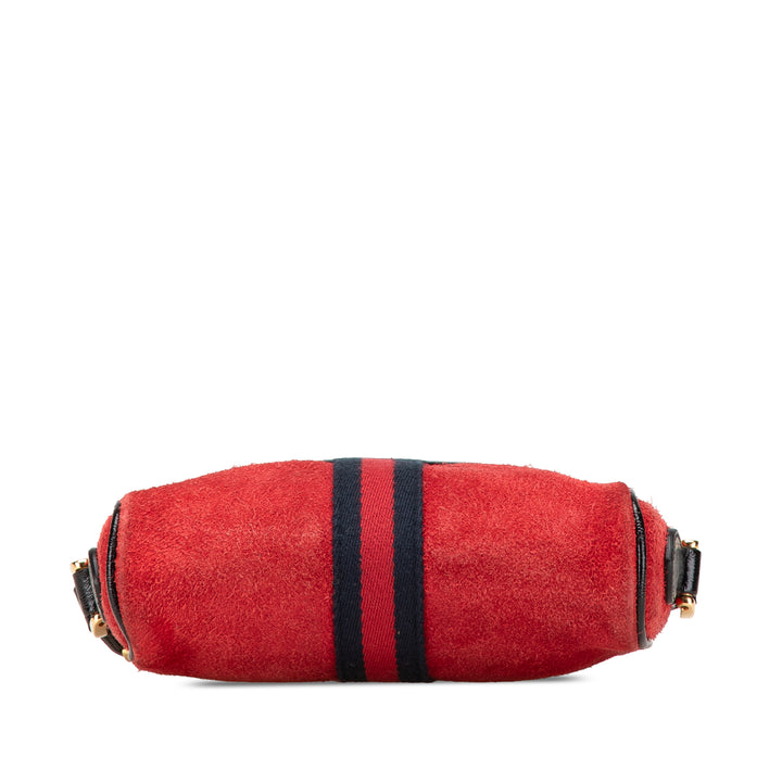 Gucci Mini Daim Web Ophidia Sac porté croisé